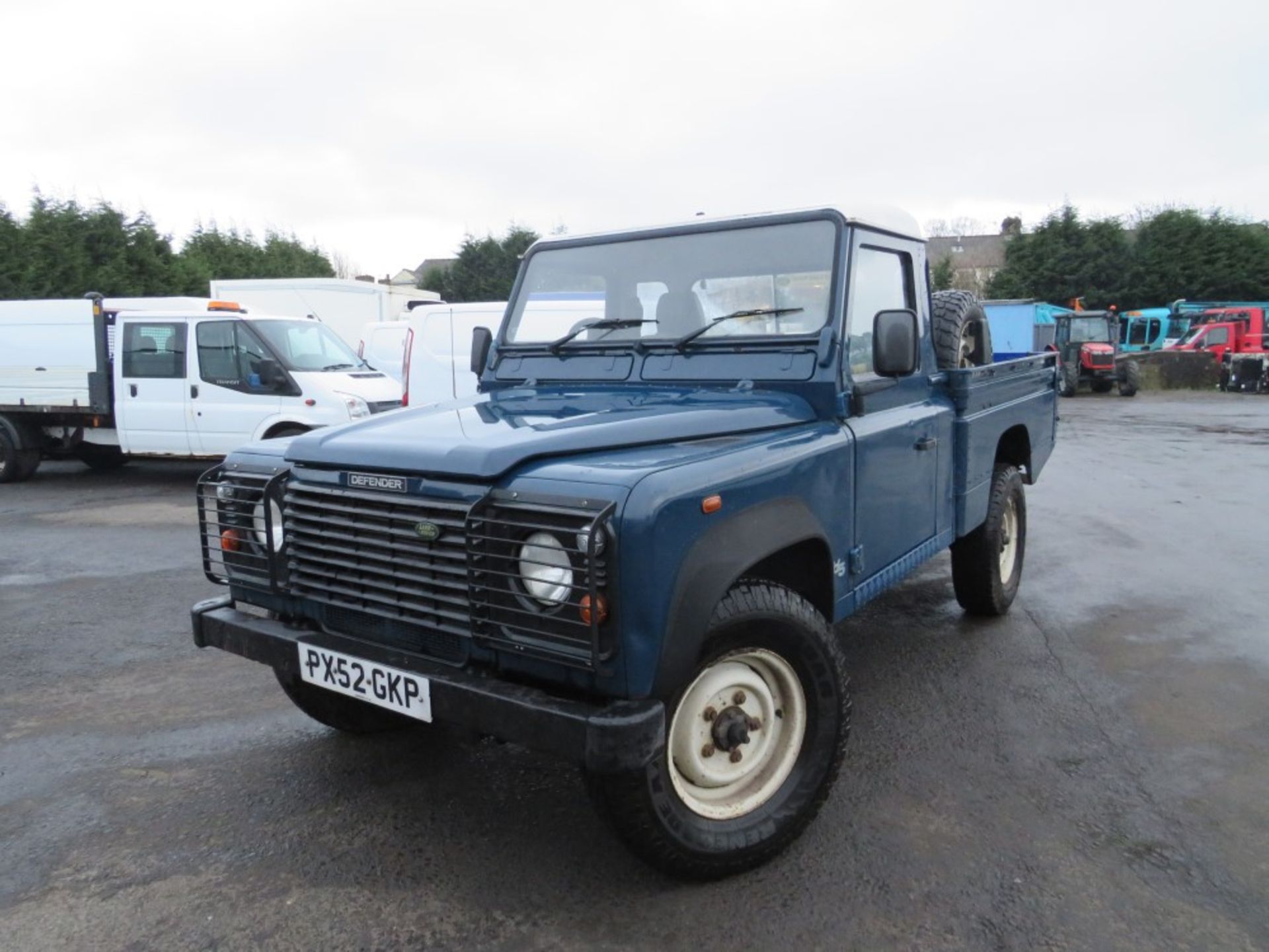 52 reg LANDROVER DEFENDER 110 TD5 PICKUP, 1ST REG 09/02, TEST 09/20, 211665M WARRANTED, V5 HERE, 2 - Image 2 of 5