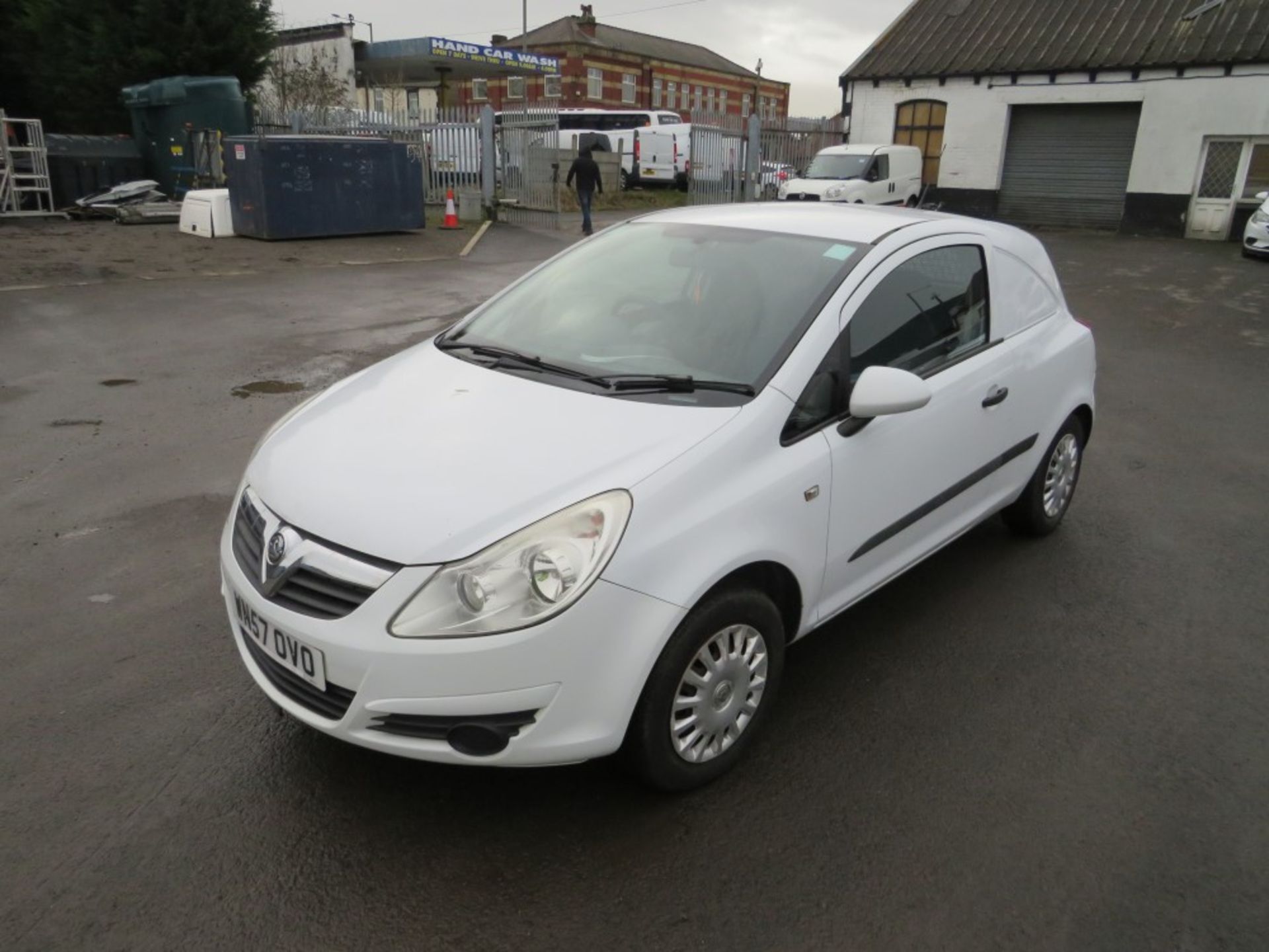 57 reg VAUXHALL CORSA CDTI VAN, 1ST REG 09/07, 127330M WARRANTED, V5 HERE, 1 FORMER KEEPER [+ VAT] - Image 2 of 5