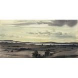 Local interest: Jeremy Hammick, Dorset landscape, watercolour on paper, signed and dated 2000
