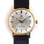 A GENTLEMAN'S 9CT GOLD TISSOT SEASTAR SEVEN WRIST WATCH DATED 1978, REF OP44547