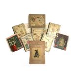 A quantity vintage children's books including Fred E. Weatherly, 'Tens and Elevens', 'Holly Boughs',