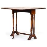 A late Victorian mahogany Sutherland table Provenance: from the estate of Elizabeth Pepys-Cockerell,