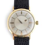 A GENTLEMAN'S 10CT GOLD FILLED LONGINES 'MYSTERY DIAL' WRIST WATCH CIRCA 1960s