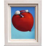 Doug Hyde (b.1972), On Top of the World, pastel, signed lower left, inscribed by the artist to verso