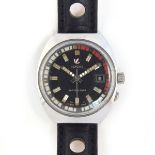 A RARE GENTLEMAN'S STAINLESS STEEL RADO CAPTAIN COOK DIVE WATCH CIRCA 1960s, REF 11773//2