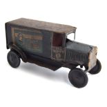 An early 20th century tinplate clockwork Lyons' Sweets van, 'The Nippy'