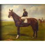 Frank Giggs (20th Century), Colombo with Jockey Up in the Colours of Lord Glanely, 11th May 1933,