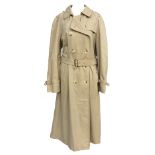 Burberry trench coat and a similar coat from Dannimac (both size 12)