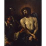 Follower of Van Dyck, 18th century, The Mocking of Christ, oil on canvas. Probably painted from a