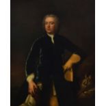 Attributed to William Verelest. Portrait of John Cockerell, three-quarter-length, in blue coat