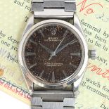 A GENTLEMAN'S STAINLESS STEEL ROLEX OYSTER PERPETUAL WRIST WATCH CIRCA 1958, REF 6564