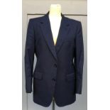 An Aquascutum single breasted two piece navy suit