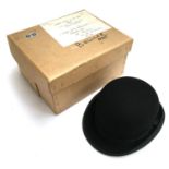 A Lock & Co. bowler hat and box, size 7 1/4