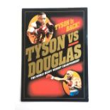 A rare Tyson vs Douglas World Heavyweight Championship Japanese program, in excellent condition