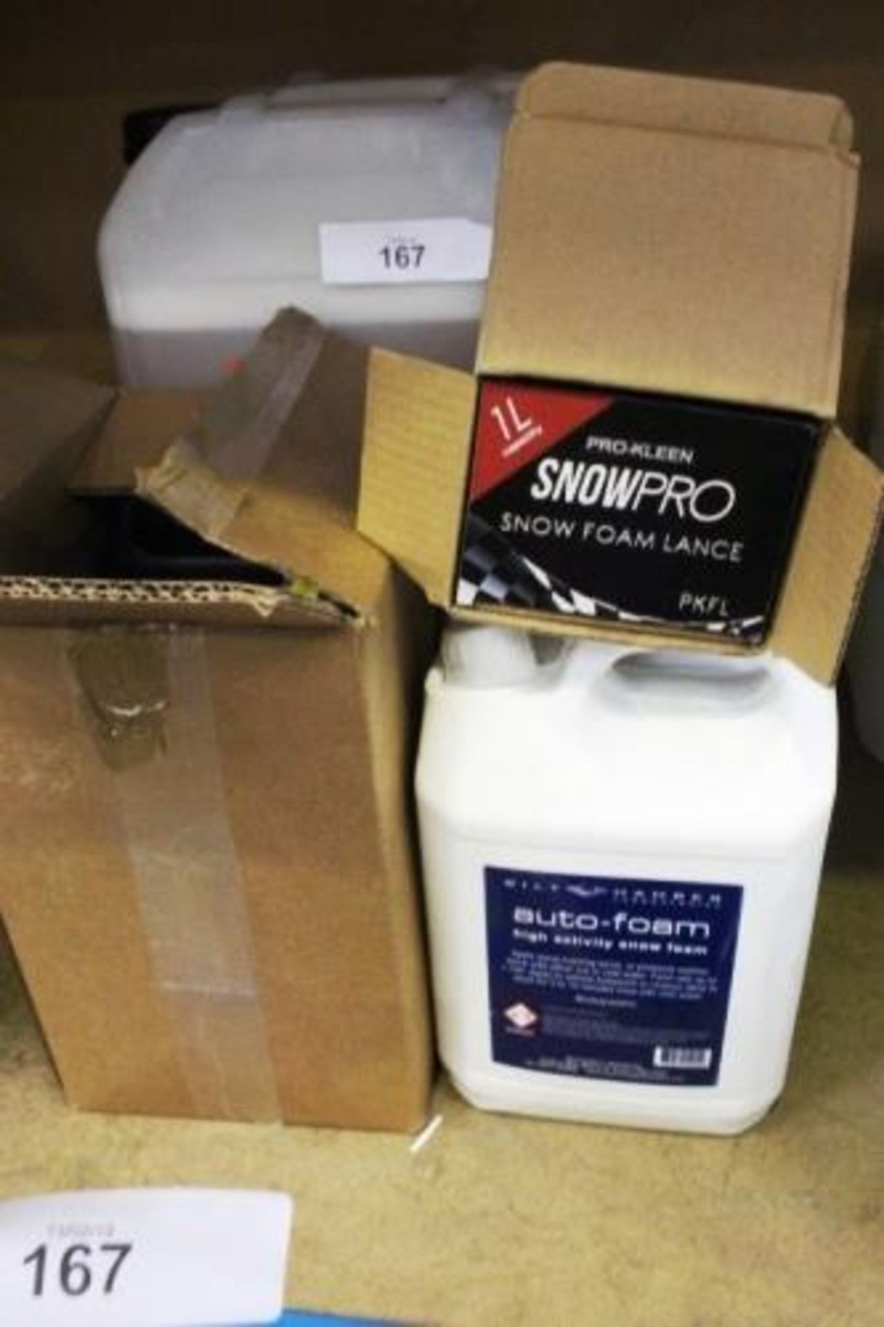 1 x Mid Chem 25ltr container of Super Snow Foam, together with 3 x 5ltr bottles of auto foam car