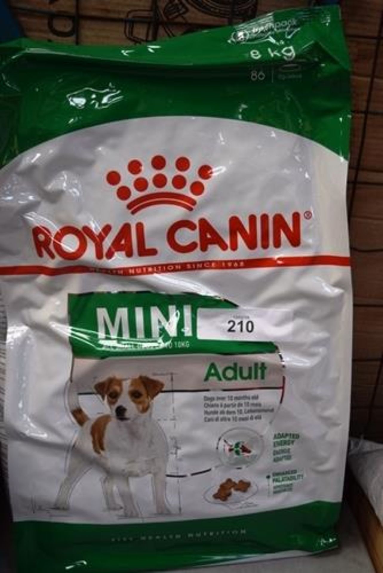 3 x 8kg Royal Canin mini adult dog food, RRP £28.00 each - New (ES15)