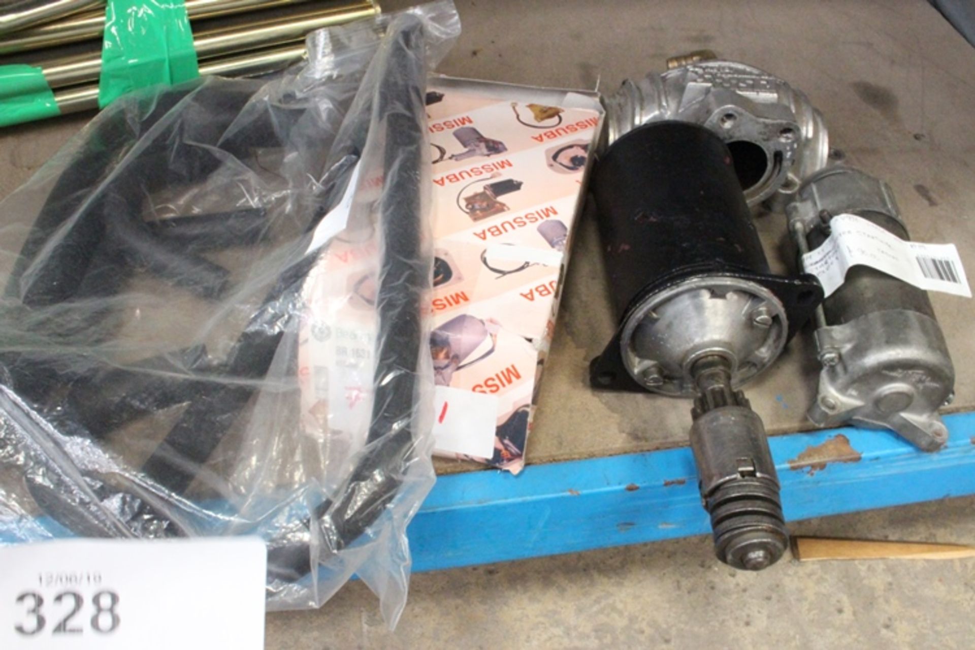 A quantity of vintage car parts including Triumph TR GT6 silicone hose kit, RRP £168.00, Virago