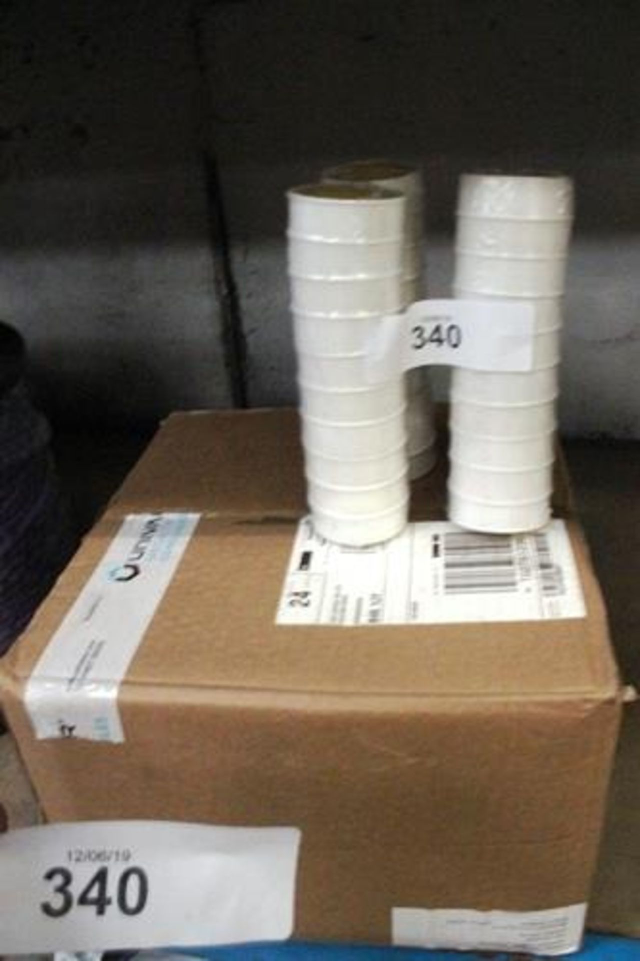 250 rolls of high density P.T.F.E tape, Ref: 62M720WHI - Sealed new