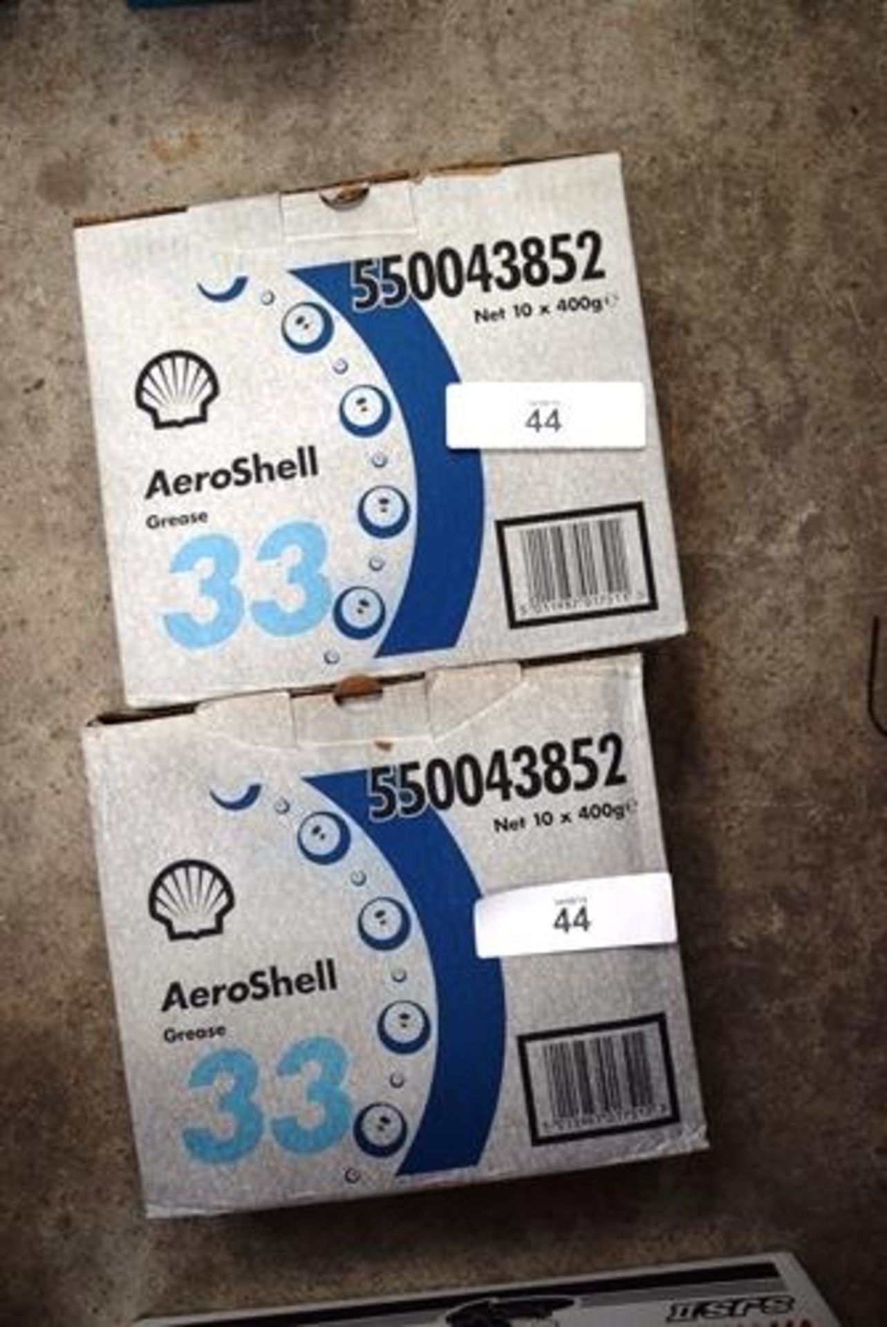 10 x 2 packs Aeroshell 33 400g advanced aircraft grease, BMS 3-33B - Sealed new in box (Cage3)