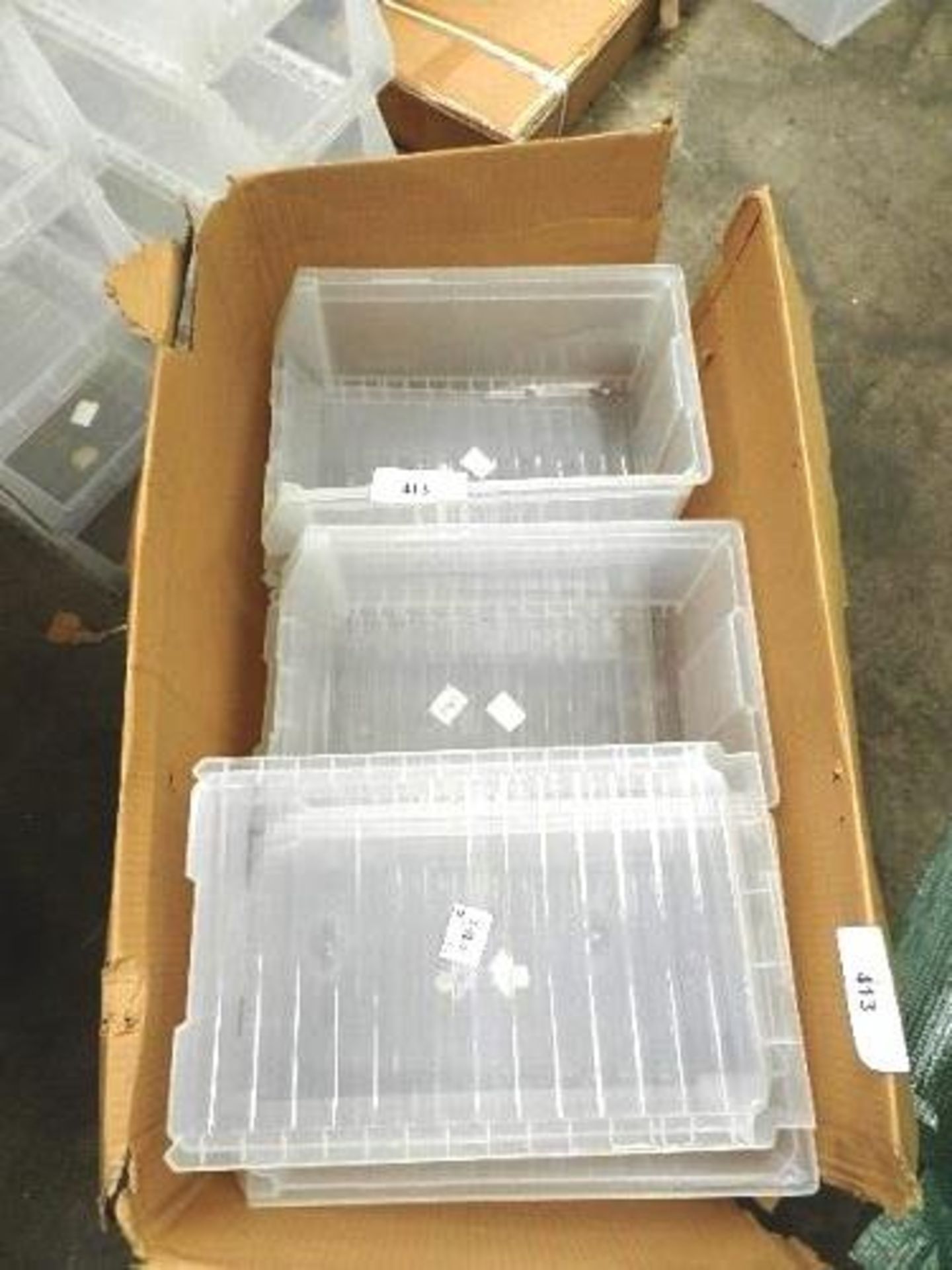 10 x Tayg opaque plastic storage boxed, Gavela 58, size 30 x 20 x 50cm approximately, RRP £35.00