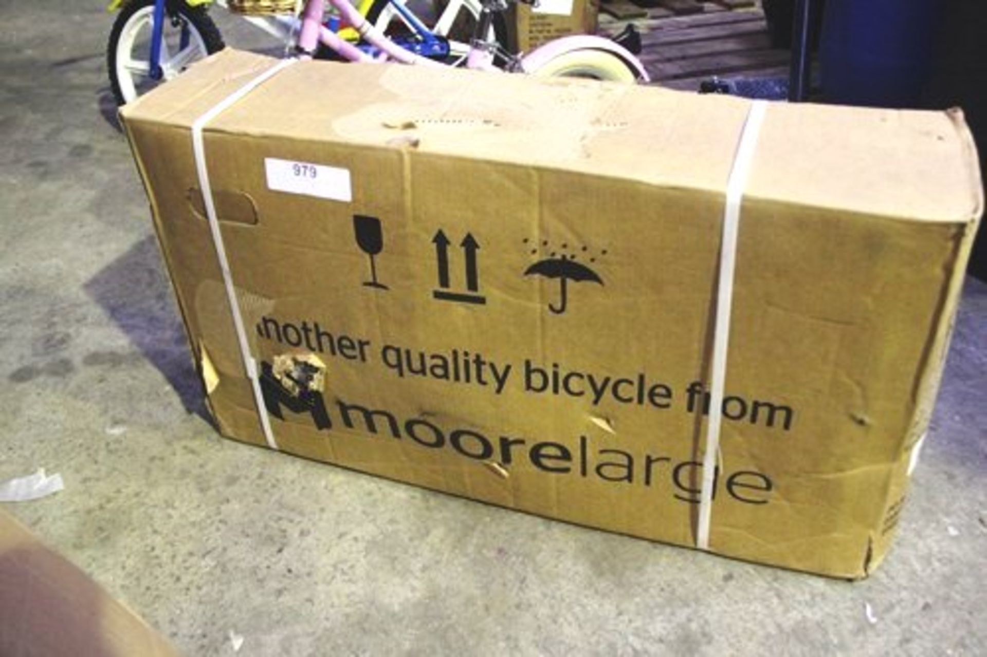 1 x Moore Bumper Dolly purple 14" girls bike - Sealed new (GS50) - Image 2 of 2