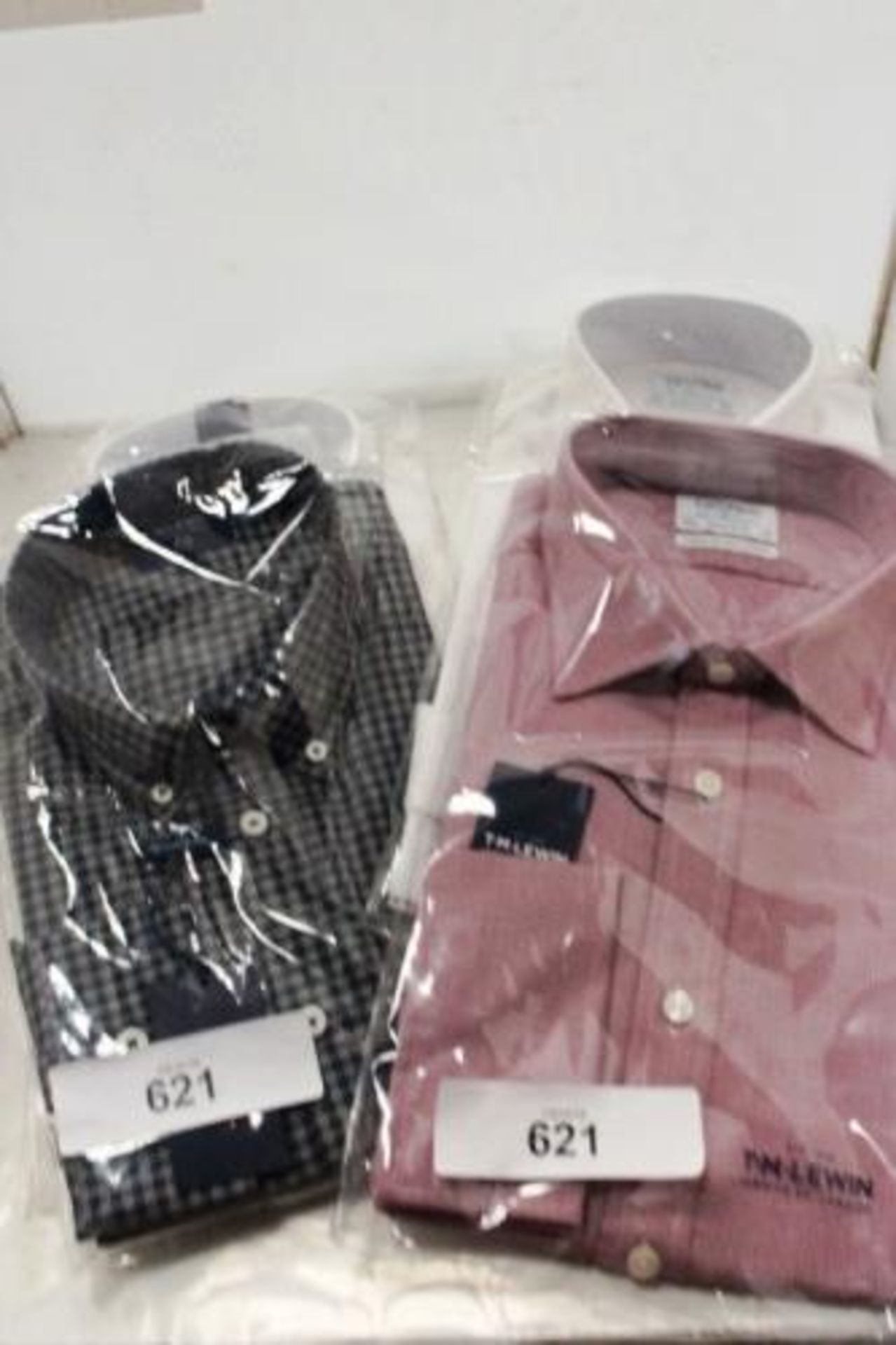 4 x T.M. Lewin men's shirts, various neck sizes and colours - New(FC12)