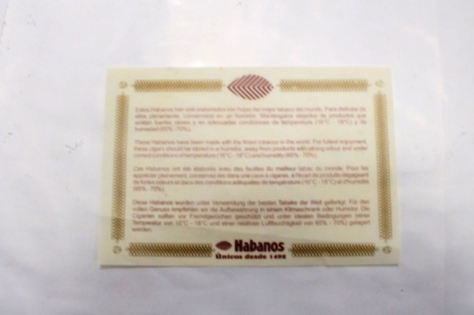 25 x Punch Robustos Habanos Suisse Edition cigars, Art No. 9126 in original wooden box, No 816/ - Image 2 of 3