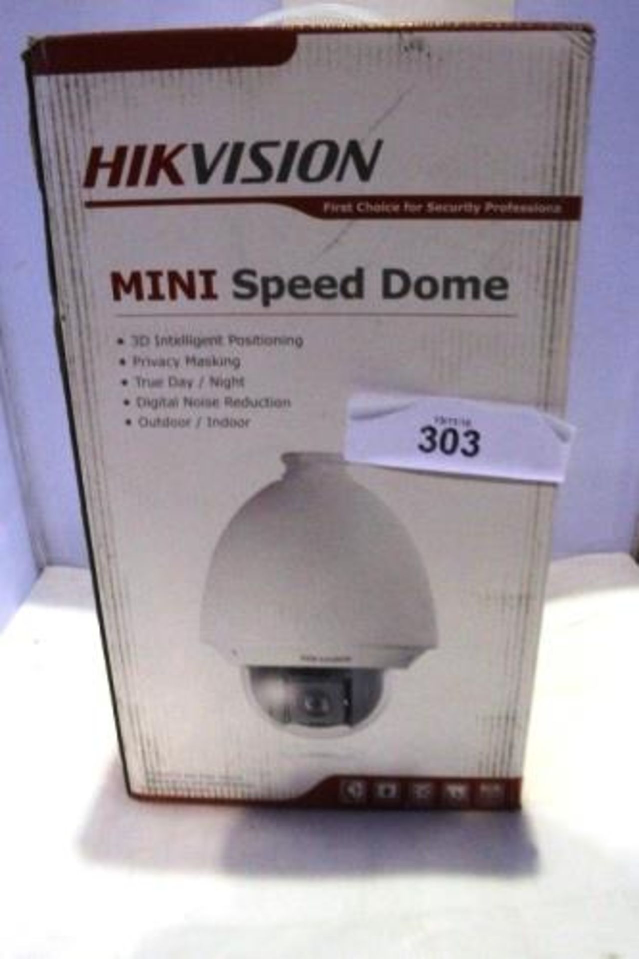 A HikVision speed dome CCTV camera, model DS-2DE4225W-DE - Sealed new in box (C1)