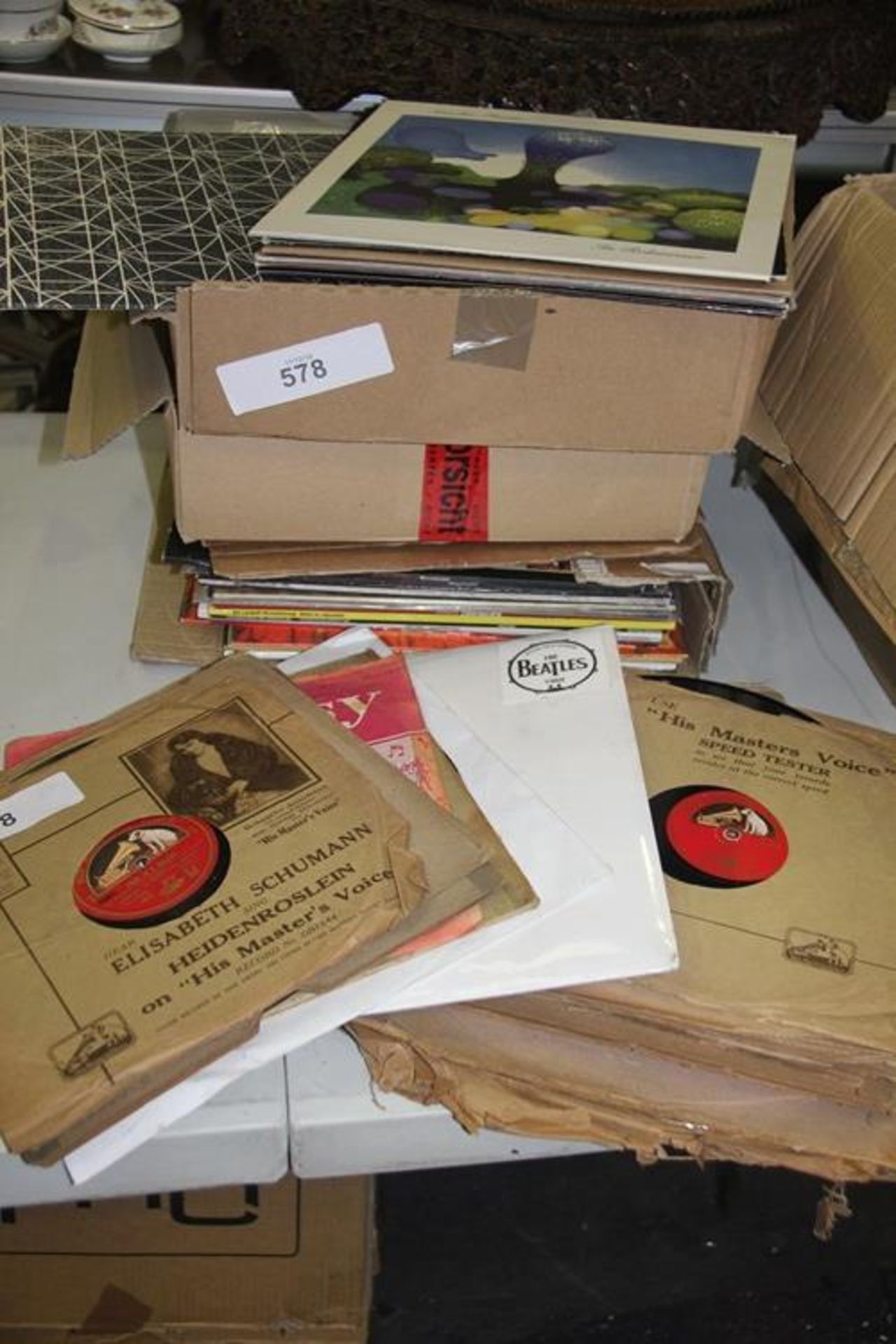 Assorted LP's and 78rpm records - Second-hand (FS)