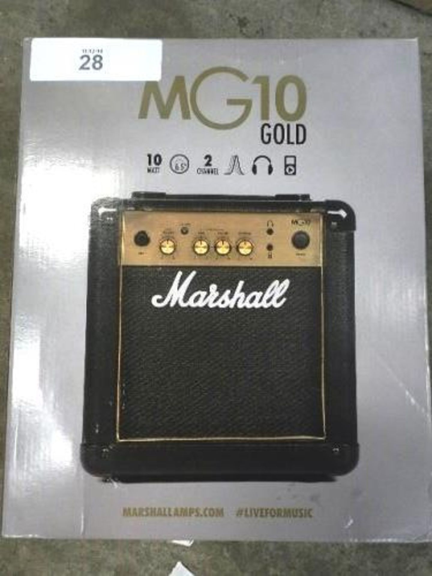 A Marshall MG10 gold guitar amp - Sealed new in box (esb1)