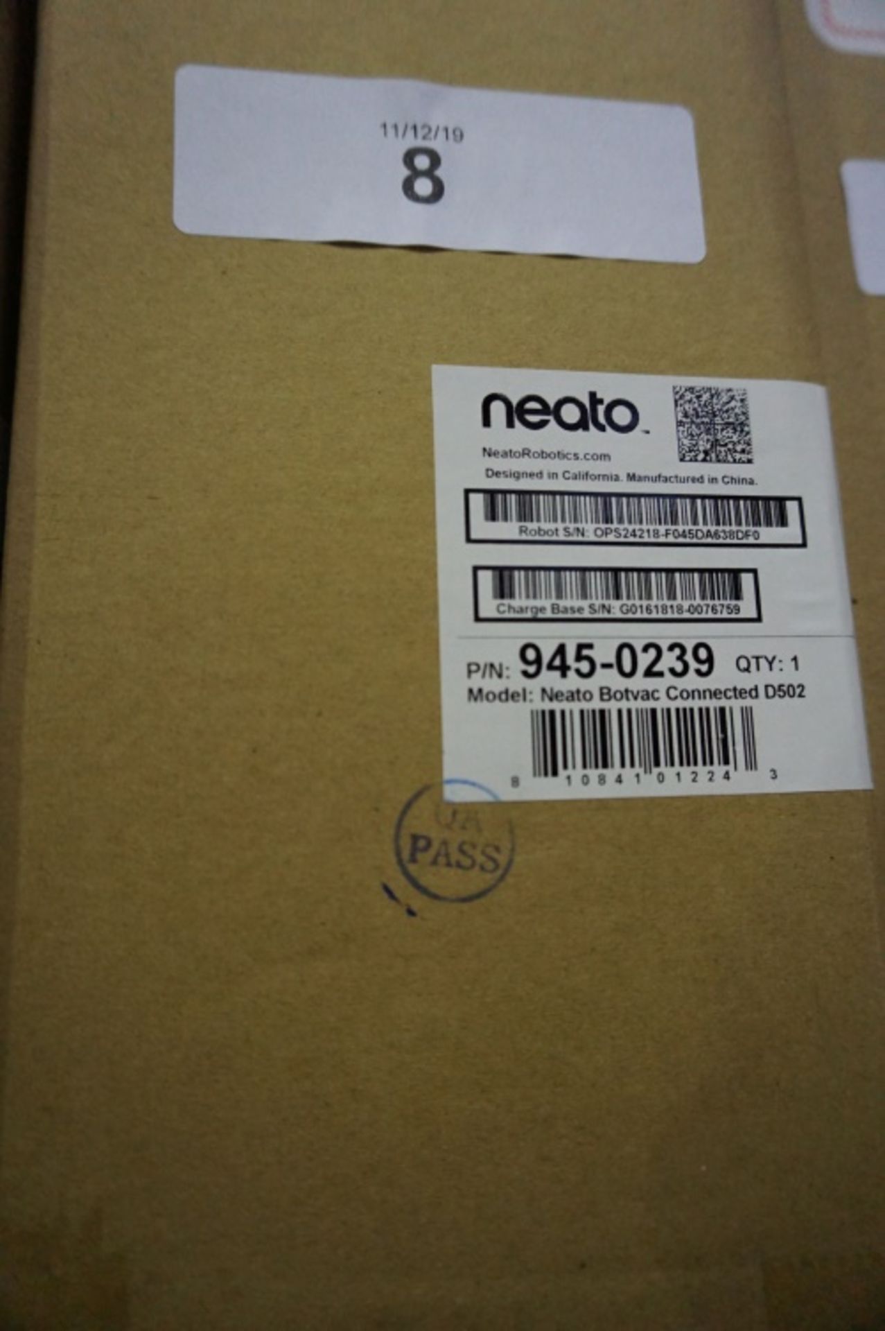 1 x Neato Botvac Connected D502 robotic vacuum - Sealed new (esb1) - Image 2 of 2