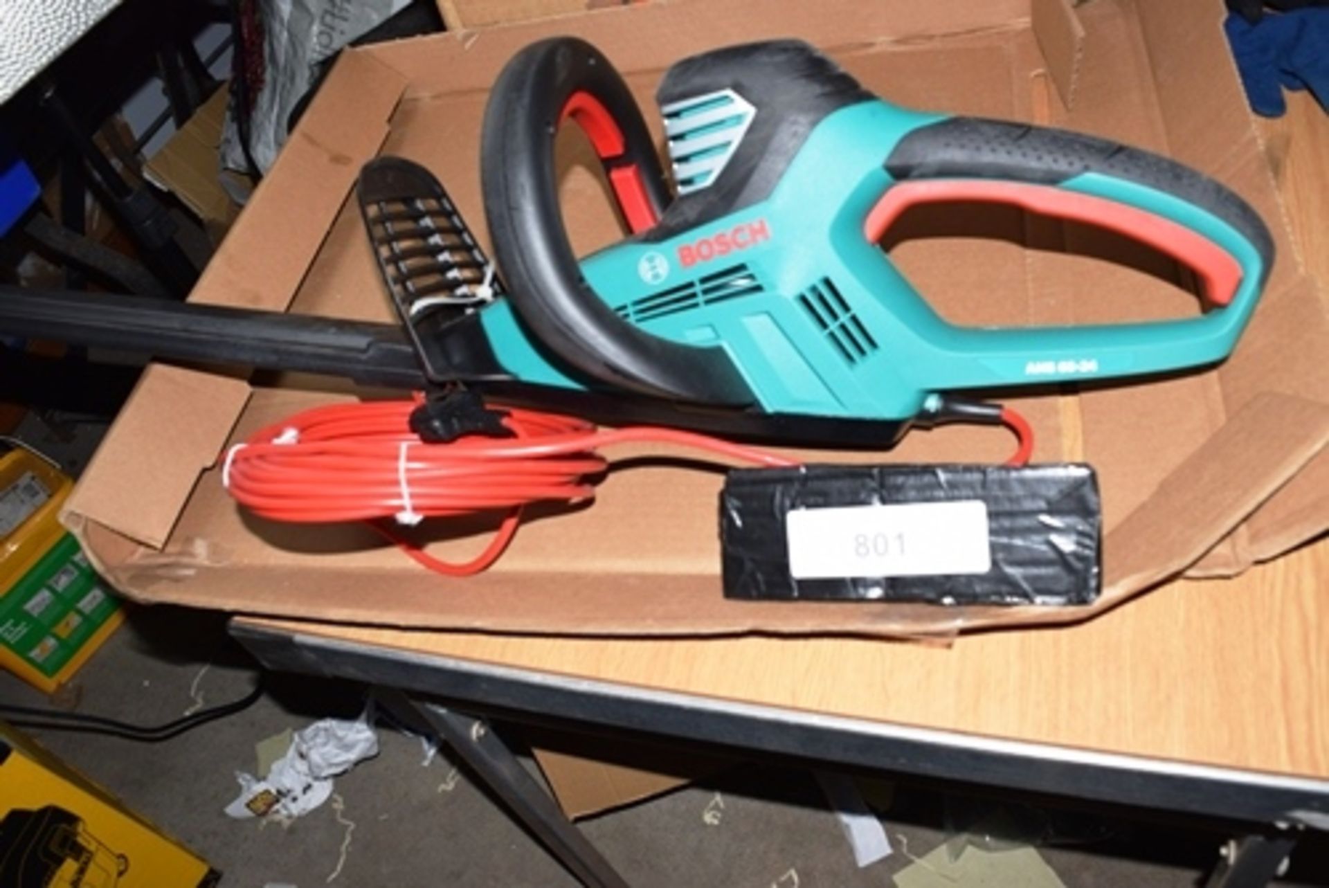 1 x Bosch AHS65-34 electric hedge cutter, 230V, code 0600 847 570 - New, unboxed (CB3)