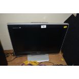 A Toshiba flat screen TV