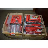 Two boxes of various Angry Bird items