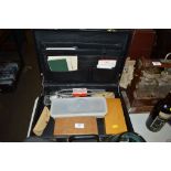 A briefcase and contents