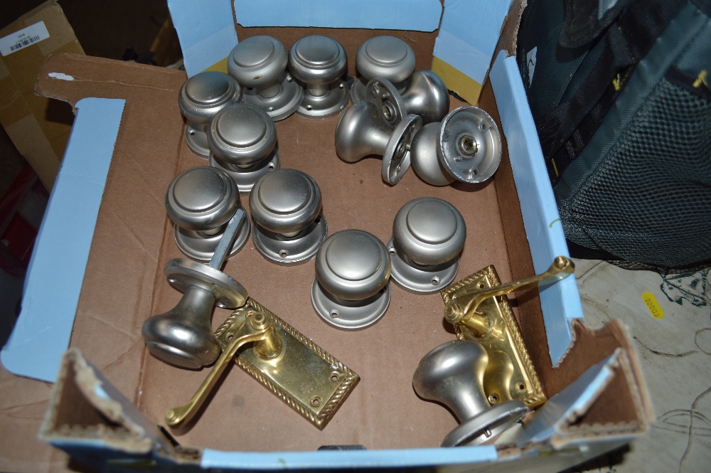 A box of door furniture