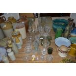 A quantity of glassware to include decanter and st