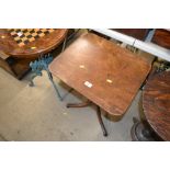 A 19th Century mahogany tilt top tripod table