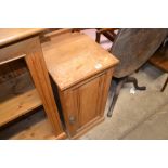 A late Victorian ash pot cupboard