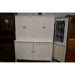 A large white painted cupboard
