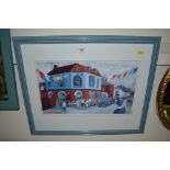 Ros Donaldson pencil signed limited edition print