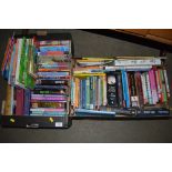 Two boxes of children's books