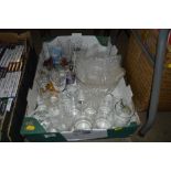 A box of glassware