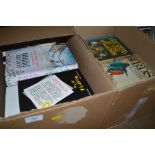 Two boxes of books