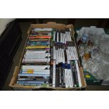 A box of computer games