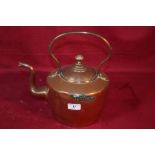 A copper kettle