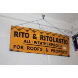 A "Rito & Ritolastic All Weather Proof for Roof's a