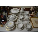 A quantity of Royal Doulton Tapestry coffee and di