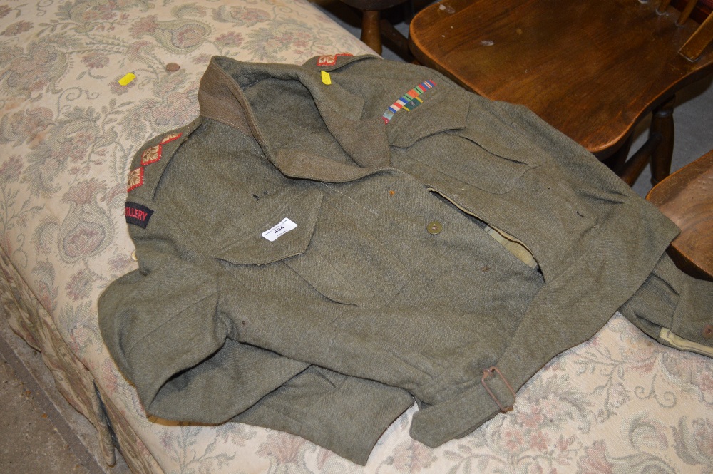 A WW2 Officer's battle dress blouse