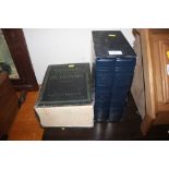 Two volumes of Shorter Oxford English Dictionary a